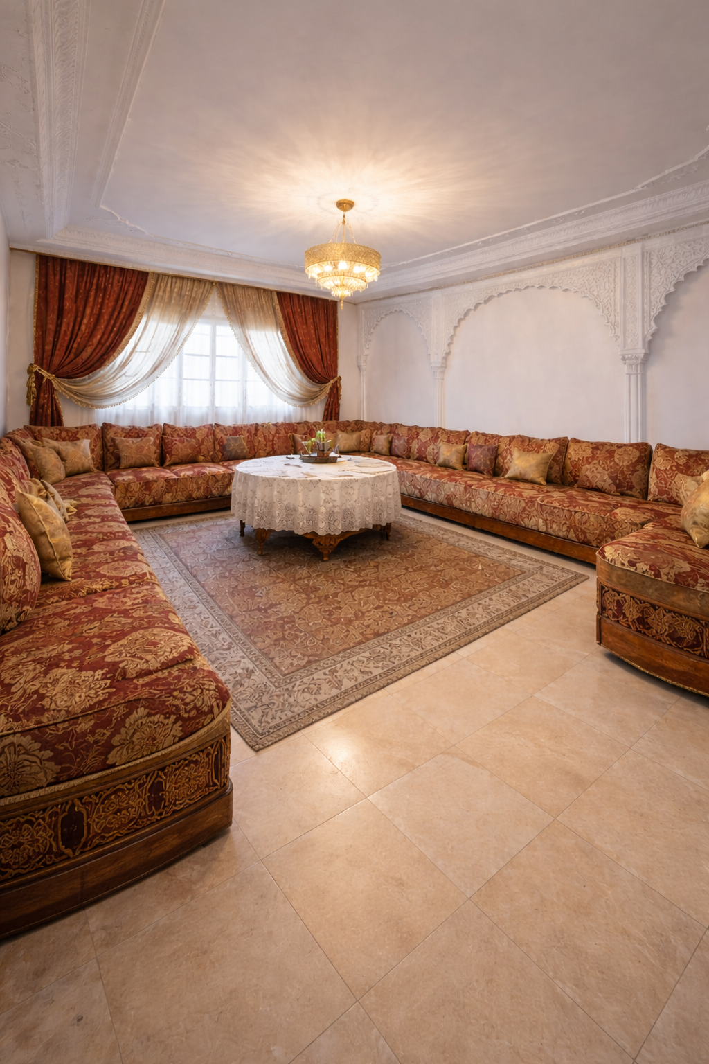 Salon Marocain Avant - Salon à Rénover